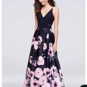 Xscape Floral Gown